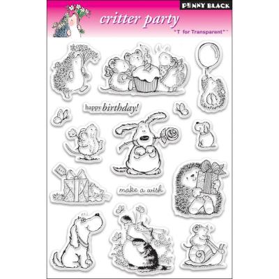 Penny Black Clear Stamps - Critter Party